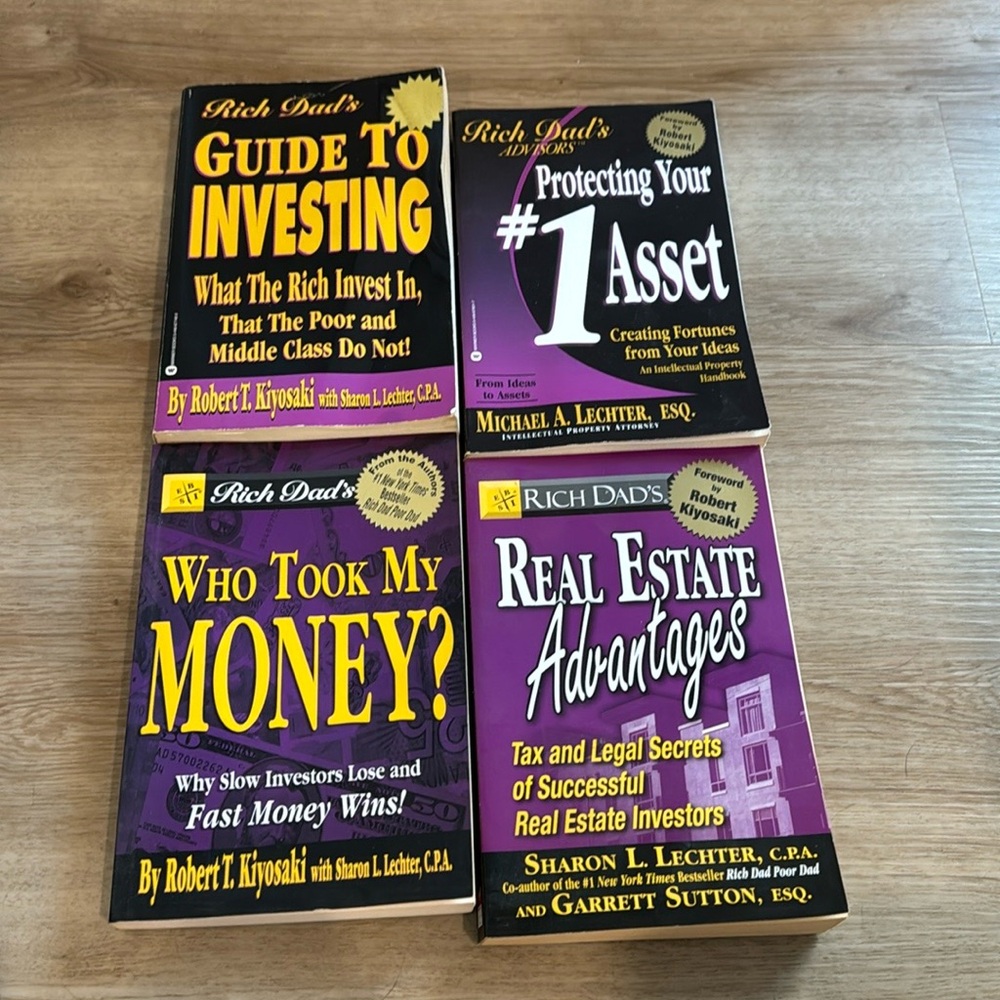 Rich Dad’s Book Bundle - 4 Books